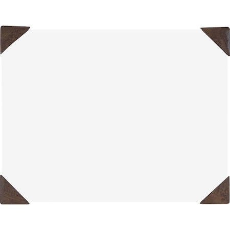 House Of Doolittle 40003 Doodle Desk Pad; 50-Sheet White Pad; Refillable; 22 x 17; Brown 40003