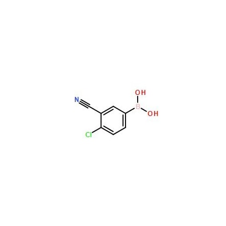 Ak Scientific 4-Chloro-3-cyanophenylboronic acid (1g), CAS 871332-95-5 W8942-1g