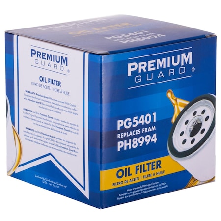 Premium Guard Engine Oil Filter, PG5401