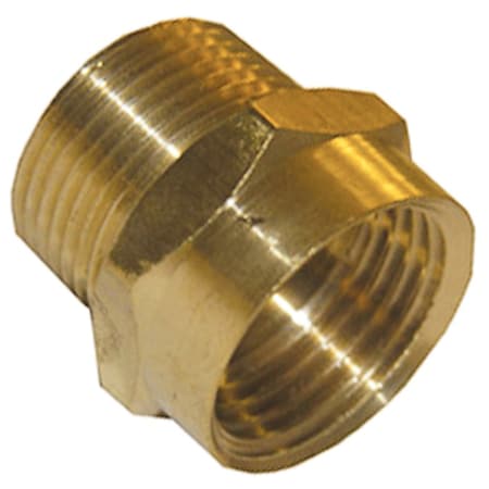 Westlake Pipe & Fittings 3/4'' FHTx3/4'' MPTx1/2'' FPT Brass Adapter 15-1709