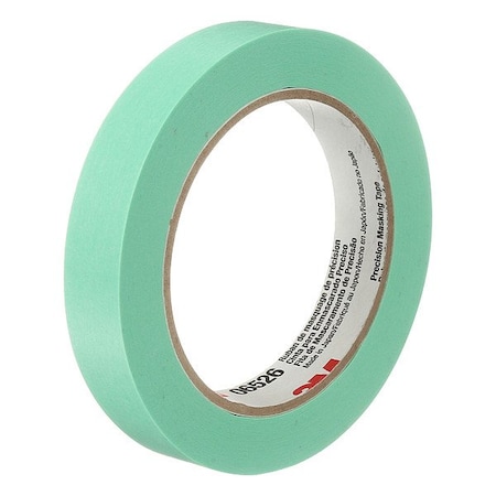3M Abrasives MaskingTape, CrepePaper, Grn, 60ydL, 3/4inW 7000045537