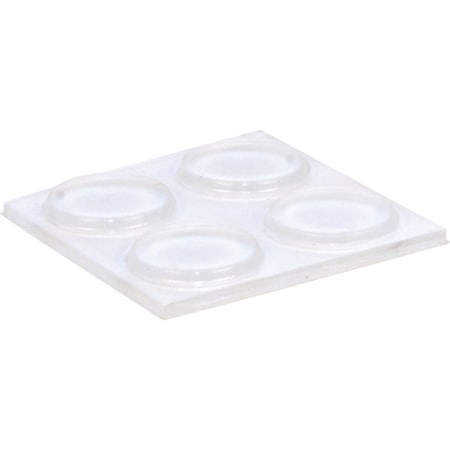 Magic Sliders 1/2'' Round Clear Furniture Bumpers, 18-Count 78114