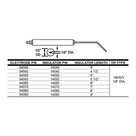 Crown Engineering Cr Electrode 104-4 04040-02
