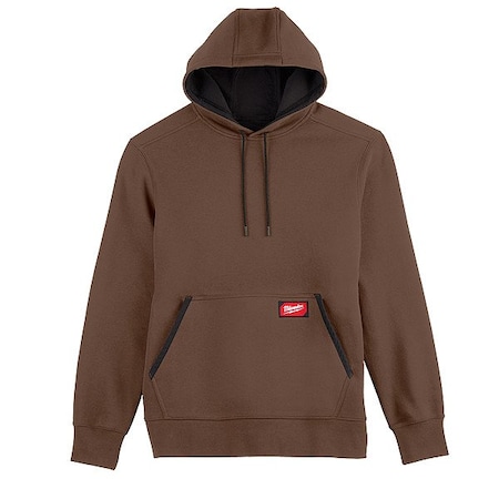 Milwaukee Tool Hoodie, 2XL, Brown, Men's 351BR-2X