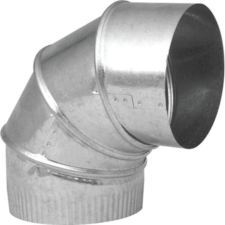Imperial Mfg Elbow Pipe 90Deg 28Ga 7In Glv GV0300-C