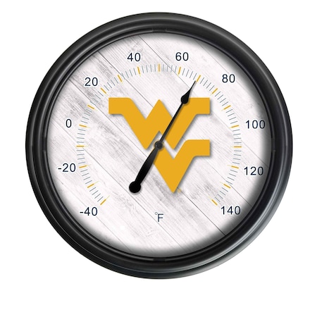 Holland Bar Stool Co West Virginia University Indoor/Outdoor LED Thermometer ODThrm14BK-08WestVA