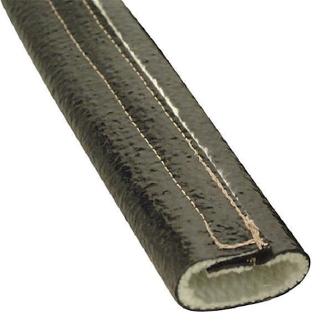 Geared2Golf 1 in. x 2 ft. Fire Wrap Sleeve, Black GE3620492
