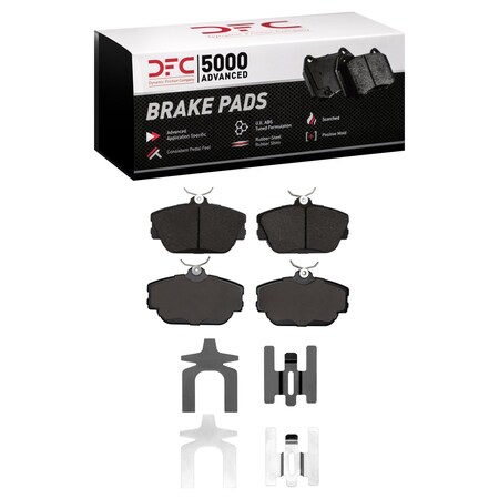 Dfc 5000 Advanced Disc Brake Pad Set,  1552-0598-01