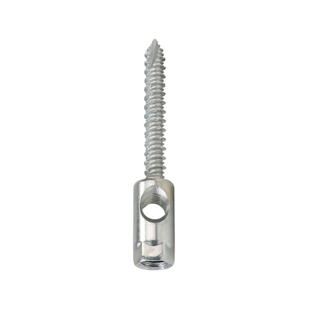 Dottie 3/8in-16 Wood Bottom & Side Dual Rod Hanger, 25PK SSW38D