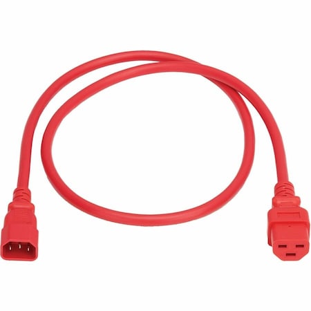 Eaton TRIPP LITE SERIES POWER CORD C14 TO C21 HEAVY-DUTY 15A 250V 14 AWG 3 FT. 0.9 M P037-003-ARD
