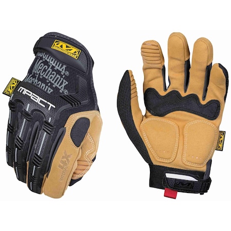 Mechanix Wear Mechanics Gloves, Black/Tan, 8, PR MP4X-75-008