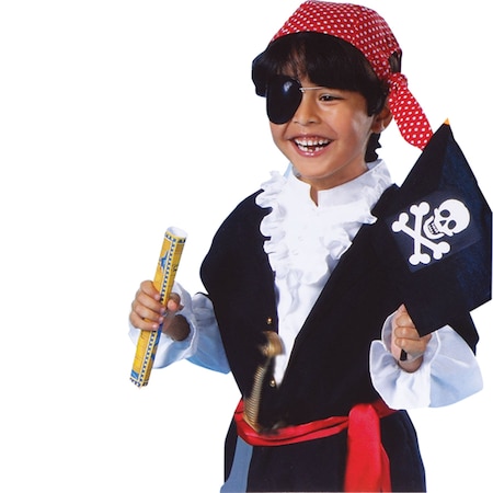 Small World Toys Ryan's Room Dress-Up & Pretend Costume, Pirate 954