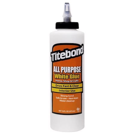 Titebond All Purpose High Strength White Glue 16 oz 5034
