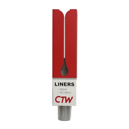 Ctw International 90/180/400 ml Liner Dispenser for CTW Spray Cup System 90/180/400-CLD