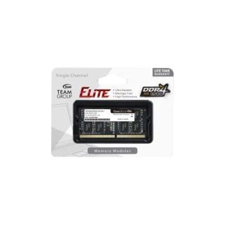Team Group TEAMGROUP ELITE 8GB 260-PIN DDR4 SO-DIMM DDR4 3200 PC4 25600 LAPTOP MEMORY MOD TED48G3200C22-S01