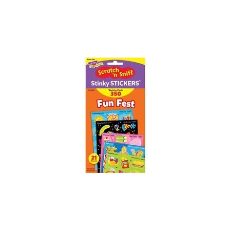 Trend Scratch n' Sniff Variety Pack, Fun Fest, 350 Stickers, Multi TEPT83906