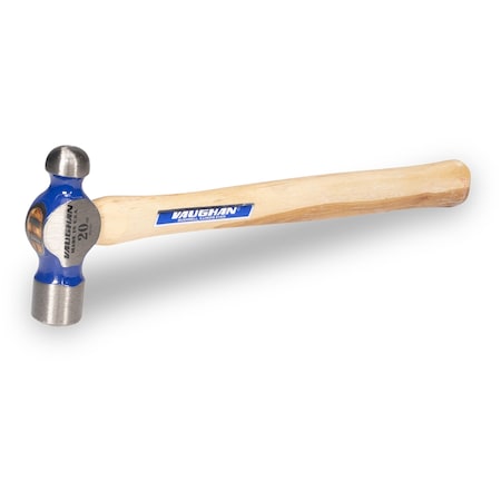 Vaughan 20 Oz. Ball Pein Hammer with Hickory Handle, Model TC120 VN15630