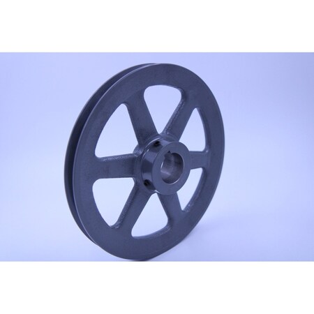 Zoro Select V-Belt Pulley, Cast Iron, Fixed BK115X1