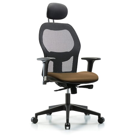 Blue Ridge Ergonomics Vinyl Adjustable Arms BR-EXE-VMDHCH-RG-H1-A1-RC-8809