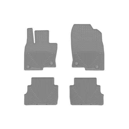 Weathertech Grey, Front and Rear All Weather Floor Mats W343GR-W413GR