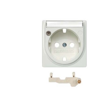 Siemens DELTA i-system titanium white retrofit kit operating display for SCHUKO socket 5UH1310