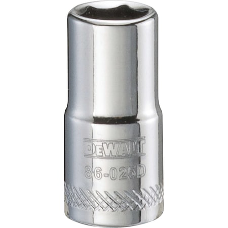 Dewalt Socket, 1/4 in Hex Drive, 9/32 in, 6 pt DWMT86025OSP