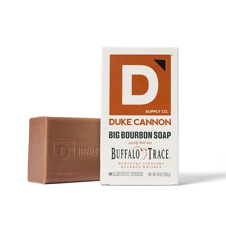 Duke Cannon Duke Cannon Buffalo Trace Oak Barrel Scent Bar Soap 10 oz 1 pk BSBA-BRBN10