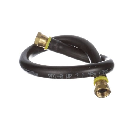 Jackson Hose with Fittings, 1/2in x 24in 5700-002-17-71