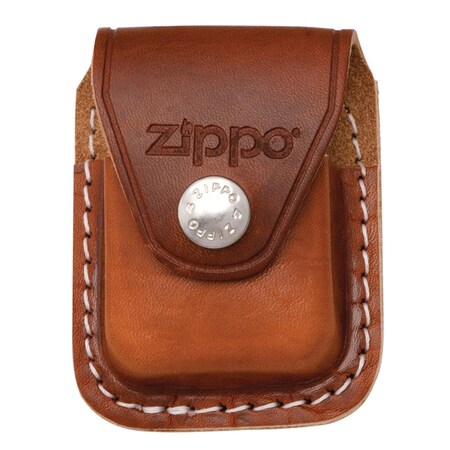 Zippo 2019 Lighter Pouch with Clip, Brown ZI396307