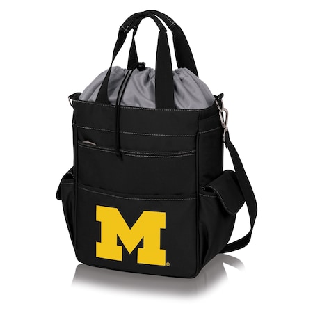 Picnic Time Family Of Brands NCAA Michigan Wolverines Activo Tote Cooler Bag - Soft Cooler Bag 614-00-175-344-0