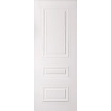 Sartodoors Slab Door Panel 32 x 80 inches, BASIC 9233 White, Bathroom Bedroom Doors BASIC9233S-SKIN-32