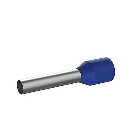 Panduit Ferrule, Tin, Copper, 14 AWG, PK500 FSD80-12-D