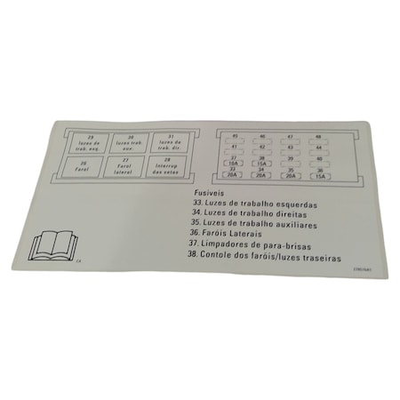 Cnh DECAL, CNH OEM 278576A1 278576A1