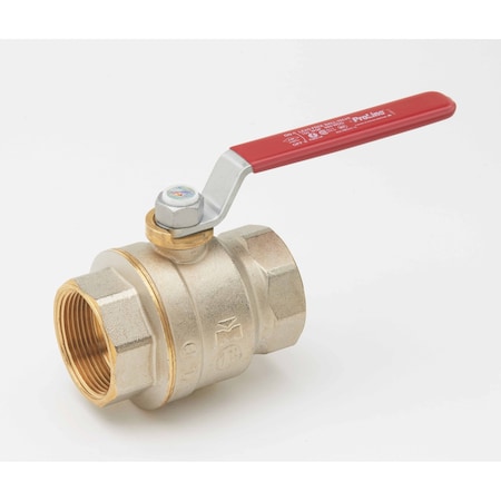 Proline Series Ball Valve, Nickel, Ips 1-1/2" PK4 107-007NL
