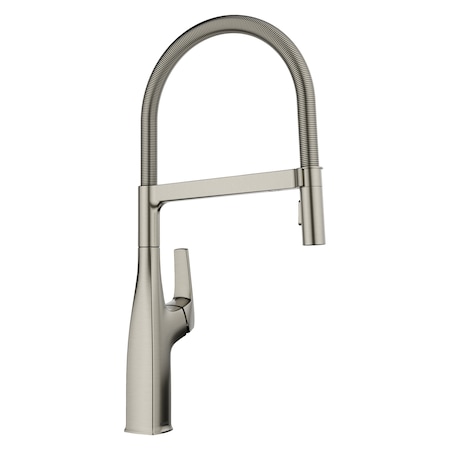 Blanco Rivana Semi-Pro 1.5 GPM, Satin Platinum 443248