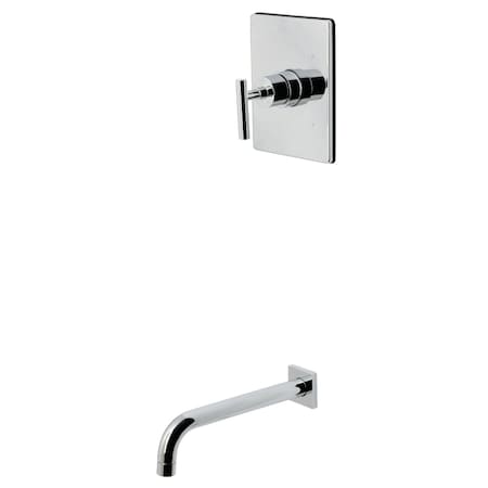 Kingston Brass Single-Handle Pressure Balanced Tub Faucet, Polished Chrome KB6341CMLTO