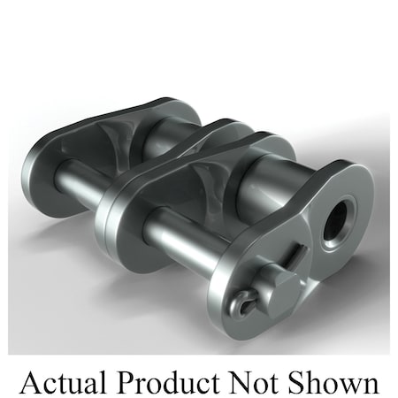 Hkk Chain Heavy Series Offset Link, #180-2H chain, 2-1/4 in Pitch, 0.687 in Dia Pin RH180CHL2