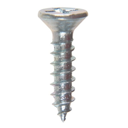 Hillman No. 6 X 5/8 in. L Phillips Zinc-Plated Coarse Wood Screws, 100PK 40013