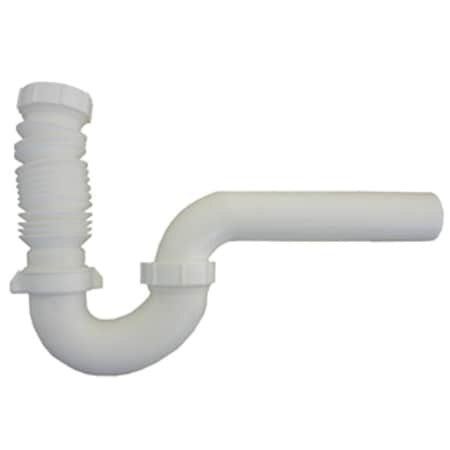 Westlake Pipe & Fittings 1-1/2'' Wht Plastic P-Trap 3/1/4235