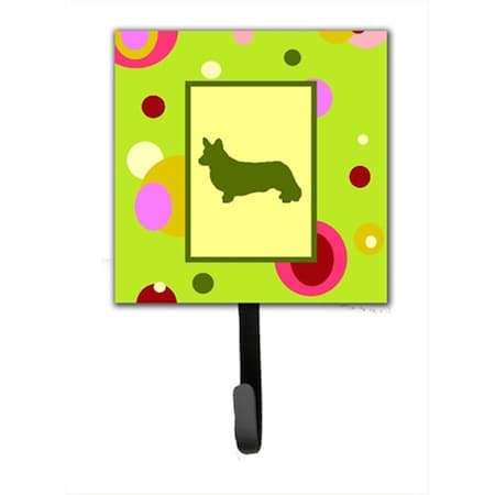 Carolines Treasures 4.25 x 6 in. Corgi Leash Or Key Hook CK1130SH4