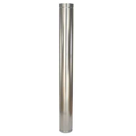 Selkirk 186036 Round Gas Vent Pipe 6 in. x 3 ft. - pack of 2, 2PK 46646