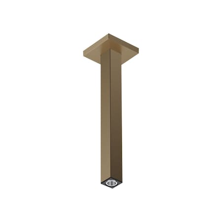 Hansgrohe Extension Pipe for Ceiling Mount E, 12" in Brushed Bronze 24339141