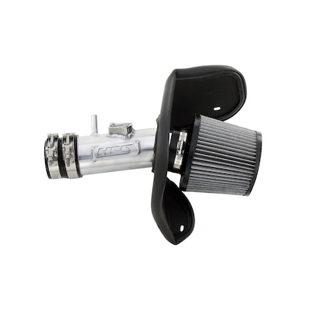 Hps Performance Air Intake Kit with Heat Shield, Polished, 827-701P