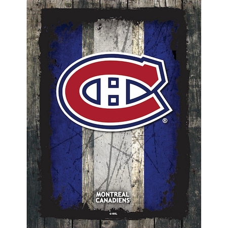 Holland Bar Stool Co Montreal Canadiens 24" x 32" Canvas Wall Art LCnvs02-2432MonCan