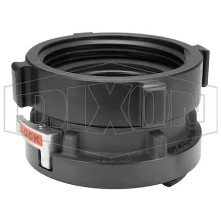 Dixon Rocker Lug Female Adapter with Buna-N Gasket, 4 in, Storz x Rigid Female NST NH, 70DegF FSA4040F