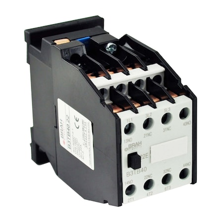 Brah Electric , Direct Replacement 10A 600V 4P with 120VAC Closing Coil for World Series Contactor 3TH4044 B3TH4044