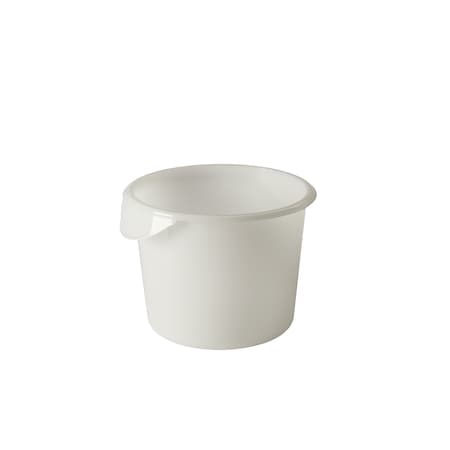 Rubbermaid Commercial ROUND STORAGE CONTAINER 6 QT WHITE SMFG572300WHT