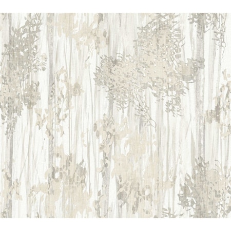 York Wallcoverings Aspen Grove Grey Wallpaper GN2603