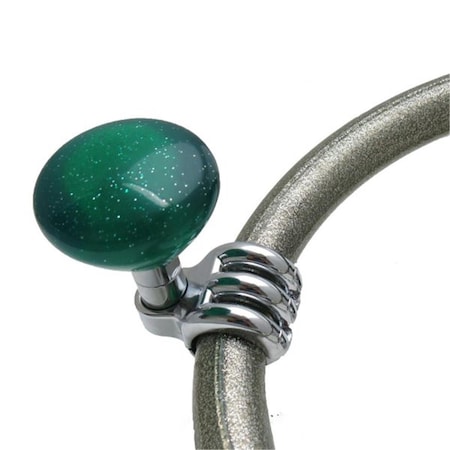 Homewardbound ASCBN10008 Green Retro Series Suicide Shift Knob Translucent with Metal Flake HO2980358