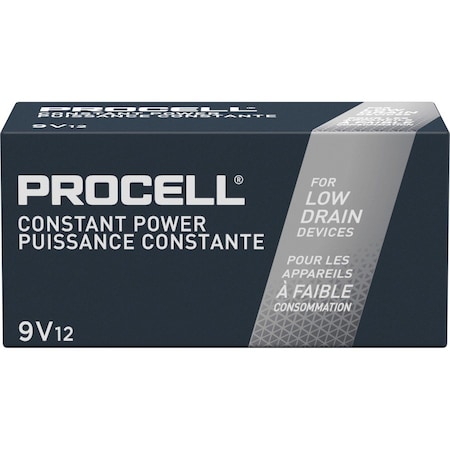 Procell Professional Alkaline 9 V Batteries, 12PK PC1604BKD